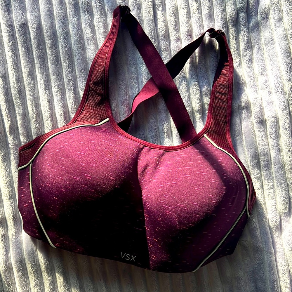 Victoria's Secret Purple Sports Bra 34DD